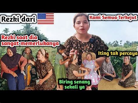 Saya Dan Semua Keluarga Terkejut Saat Dapat Rezki Dari Adik Di Amerika