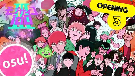 Osu 1 By MOB CHOIR TV Size MOB PSYCHO 100 Season 3 Opening MOB