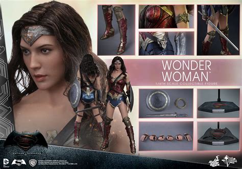 Hot Toys MMS359 蝙蝠俠對超人正義曙光神力女超人Wonder Woman 1 6 比例人偶作品