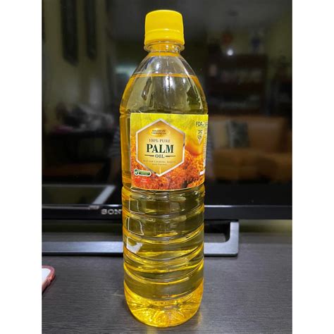 Palm Cooking Oil 1 Liter Golden PW Shopee Philippines