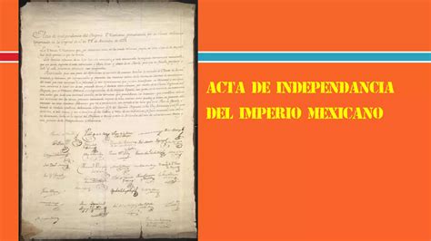 El Primer Imperio Mexicano Ppt