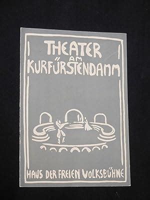 Programmheft Theater am Kurfürstendamm 1957 58 DER ALPENKÖNIG UND DER