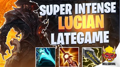 Wild Rift Super Intense Lucian Late Game Challenger Lucian