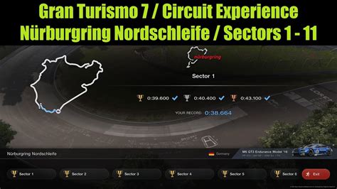 Gran Turismo 7 Circuit Experience Nürburgring Nordschleife