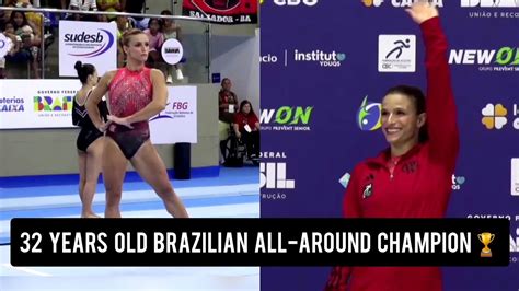 Jade Barbosa All Around Champion 2023 Brazilian Championships