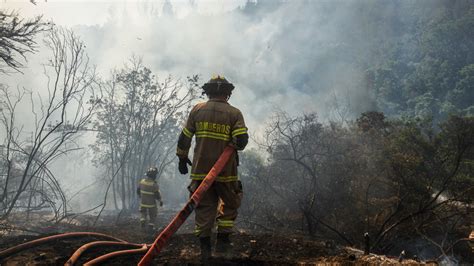 Declaran Alerta Roja En Collipulli Por Incendio Forestal Cercano A Sectores Habitados Meganoticias