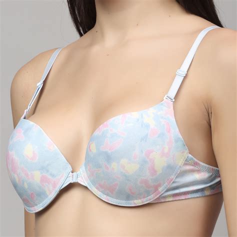 Buy Prettycat Perfect Front Closure Pushup Bra Panty Set Multi Color