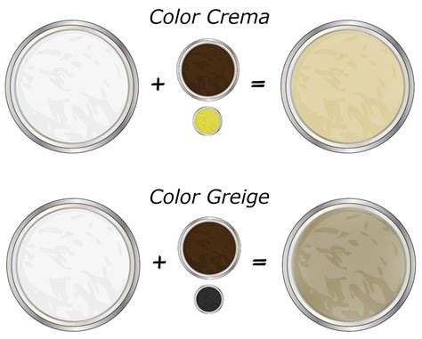 Cómo hacer Color Beige con pinturas varias opciones