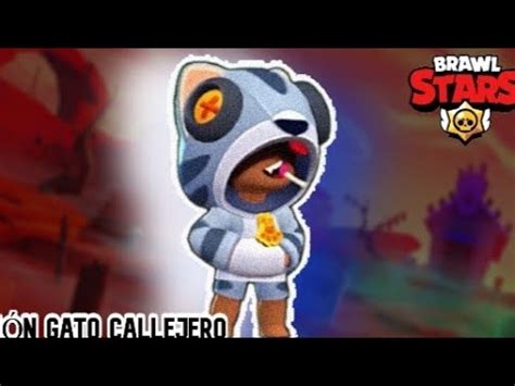 Shoppo La Skin Di Leon Gatto Randagio Su Brawl Stars YouTube