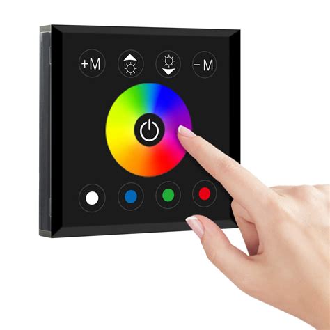 Buy RGBZONE RGBW LED Wall Switch Dimmer LED Dimmer Controller Wall