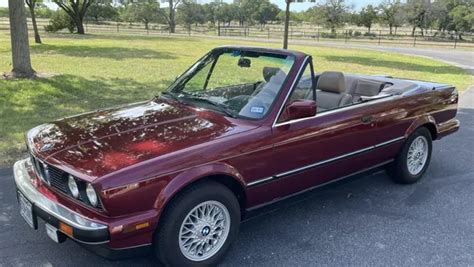 1991 Bmw 325i Convertible 5 Speed Vin Wbabb1311mec04506 Classic