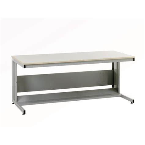 Cantilever Bench 1200x600 Laminate Top Hunt Office Uk