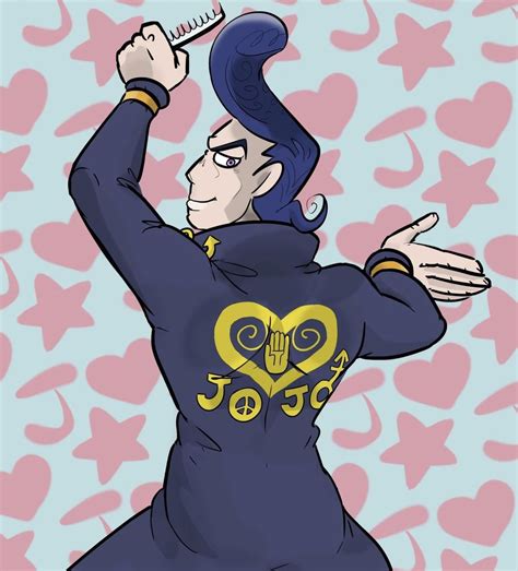 Josuke Jjba Part 4 By Me 💖💎 Ranimefanart