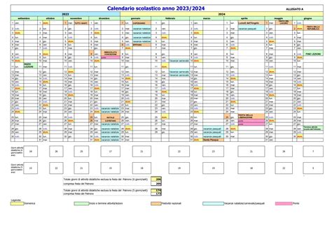 Calendario Scolastico Regionale Istituto Comprensivo Coazze