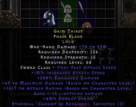 Grim Thirst Os Eth Fool S Phase Blade Topic D Jsp