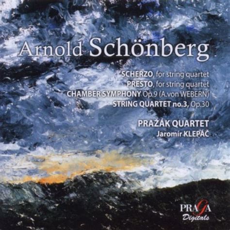 Arnold Schönberg String Quartet No 3 Scherzo Presto Chamber