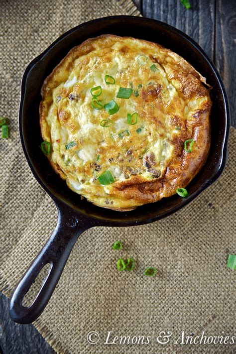 Mini Frittata (aka Filipino Torta) Recipe | Lemons + Anchovies