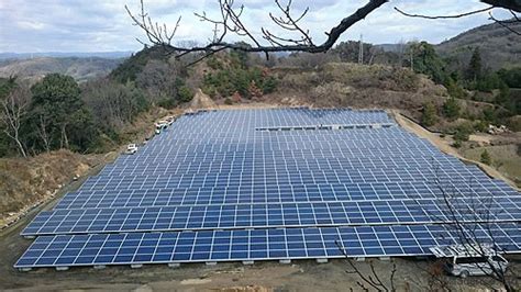 パネル設置状況 岡山県笠岡市（エリアa） ミタデンが手掛ける太陽光発電