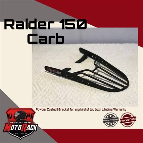 Raider Carb Monorack Bracket Motorack Shopee Philippines