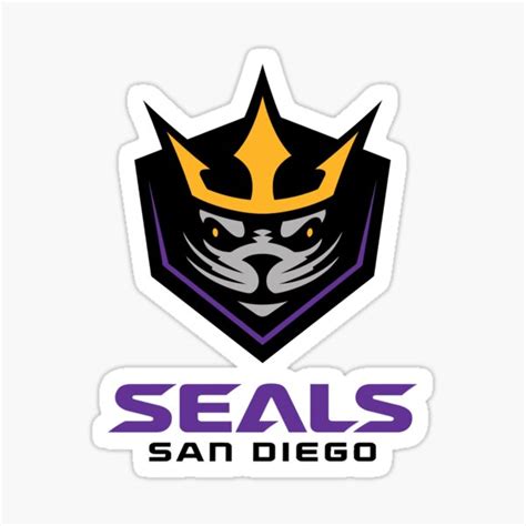 "San Diego Seals" Sticker for Sale by Galengan | Redbubble