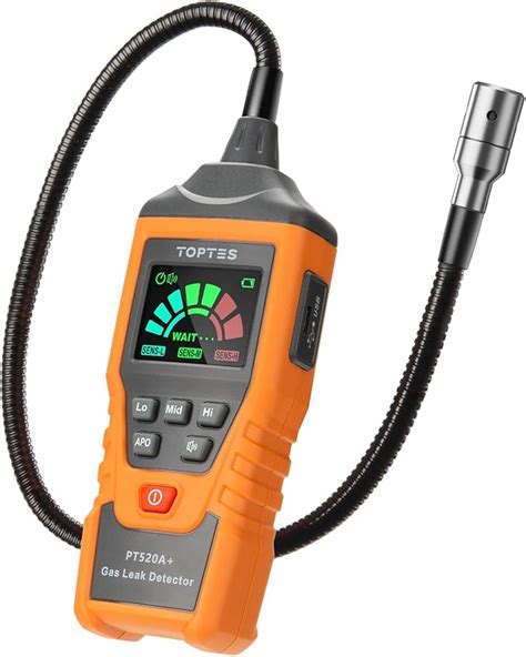 TopTes PT520A Rechargeable Gas Leak Detector Natural Gas Detector