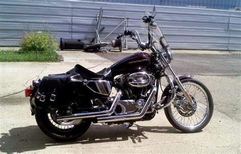 Mini Ape Hangers On 2011 Xl1200c Harley Davidson Forums