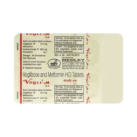 Vogli M 0 2mg Tablet 10 S Price Uses Side Effects Netmeds