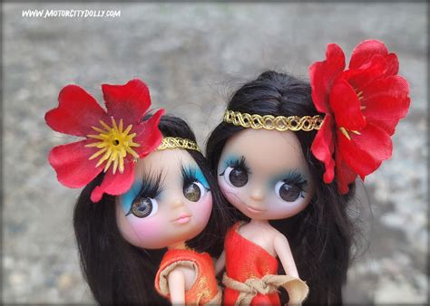 The Mothra Twins Custom Lps Blythe Dolls Motor City Dolly