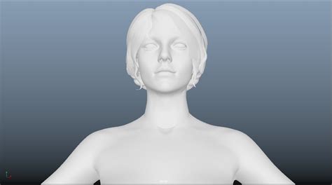 Naked Woman 3Dmodel 3D Model CGTrader