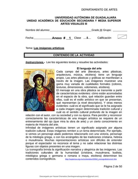 Cuadernillo De Trabajos Artes Visuales Iii Pdf Descarga Gratuita