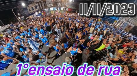 G R E S BEIJA FLOR 2024 Primeiro Ensaio De Rua YouTube