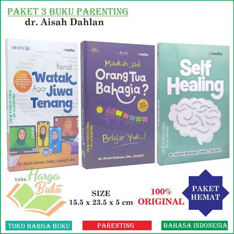 Paket 3 Buku Maukah Jadi Orang Tua Bahagia Kenali Watak Agar Jiwa