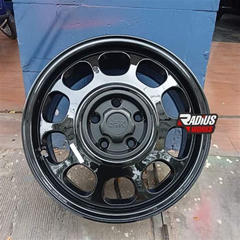 Jual Velg Kaleng Warna Hitam Ring Untuk Ertiga Innova Luxio