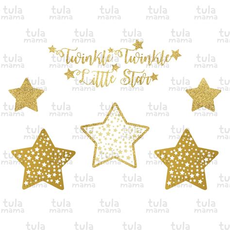 Twinkle Twinkle Little Star Baby Shower Clip Art Tulamama