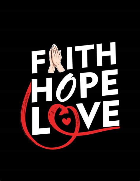 Faith Hope Love T shirt