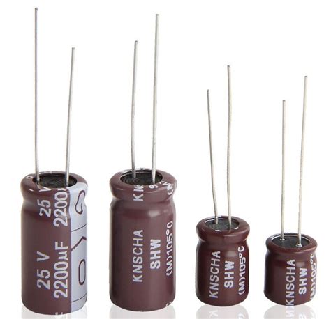 Knscha V Uf Electrolytic Capacitor Aluminum Electrolytic