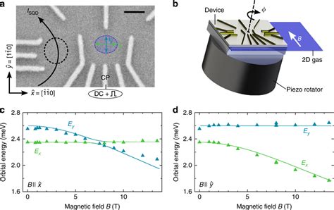 Quantum Dot Setup And Orbital Spectroscopy A Scanning Electron