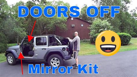 Jeep Wrangler Jl Doors Off Mirrors