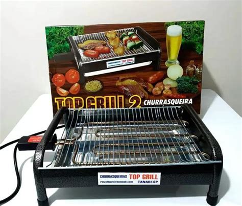 Churrasqueira Elétrica Top Grill 2 127V e 220V Rizzoflon