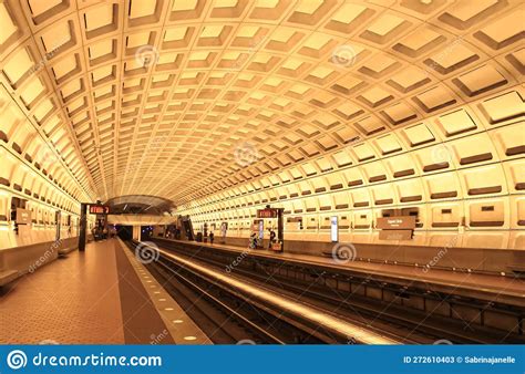 Interior Train Tunnel DC editorial stock photo. Image of railway ...