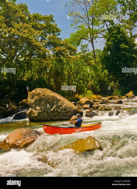 Whitewater Canoeing Hi Res Stock Photography And Images Alamy