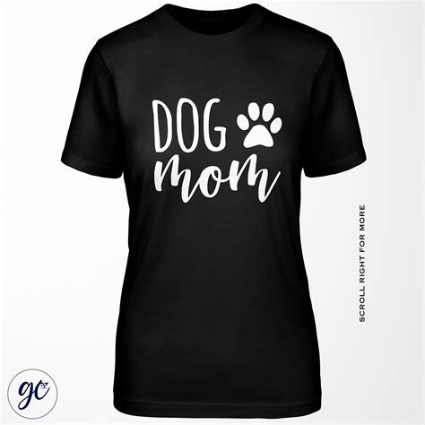 Dog Mom Shirt I Dog Mama Shirt I Dog Mom Cadeau I Dog Mom Etsy Canada