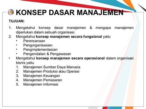 01 Bab 01 Konsep Dasar Manajemen