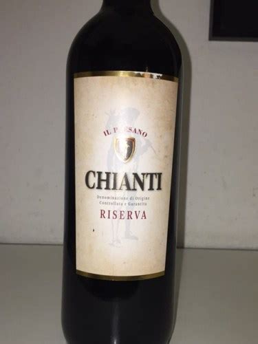 2012 Il Paesano Chianti Riserva Vivino US