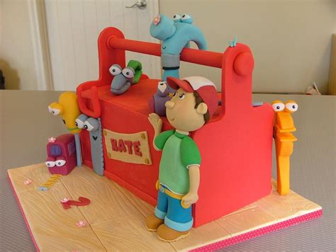 Amazing Cakes By Sweet Treacle Handy Manny Birthday Handy Manny