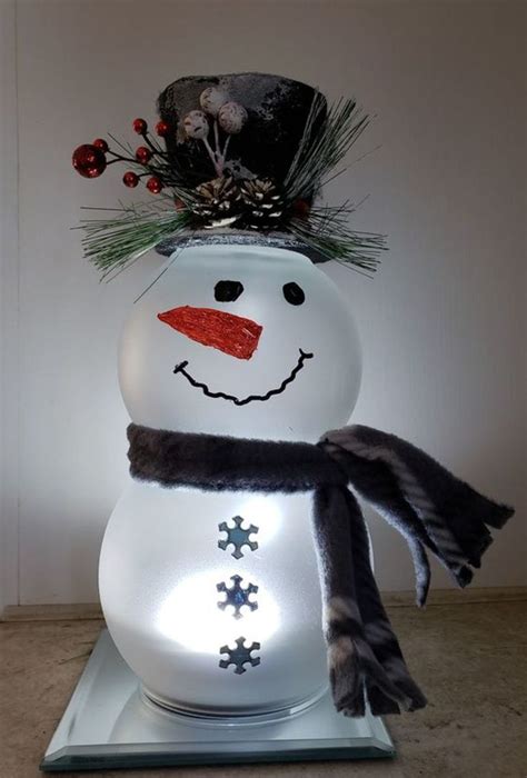 Adorable Diy Fishbowl Snowman Ideas Christmas Angel Crafts