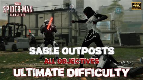 Spider Man Pc Mod Silk Sable Outposts All Objectives Ultimate