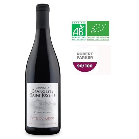 Domaine La Grangette Saint Joseph Aoc C Tes Du Rh Ne Vin Rouge Du