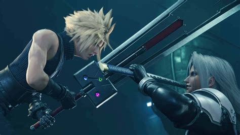 Download Final Fantasy7 Rebirth Cloudvs Sephiroth Duel Wallpaper