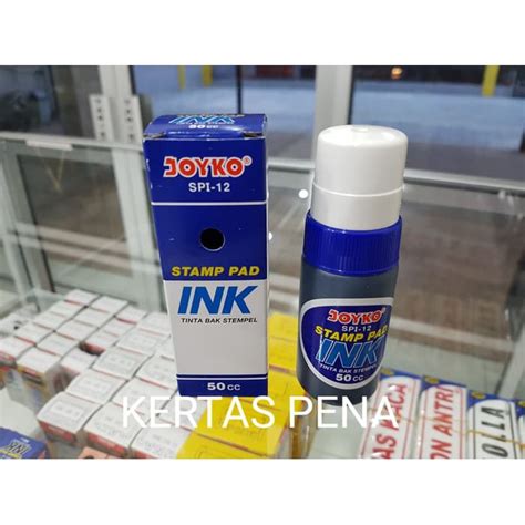 Jual TINTA REFILL BAK STEMPEL STAMP PAD INK JOYKO Shopee Indonesia